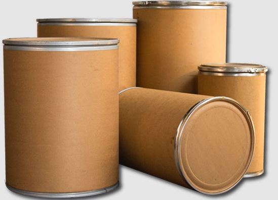 cylindrical shipping barrels